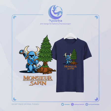 Design T-Shirt pour monsieursapin