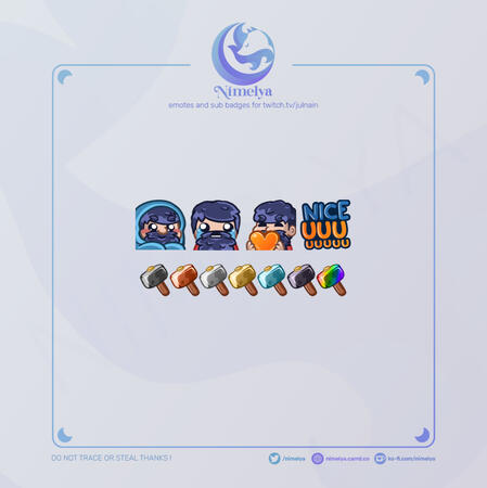 Emotes pour Julnain