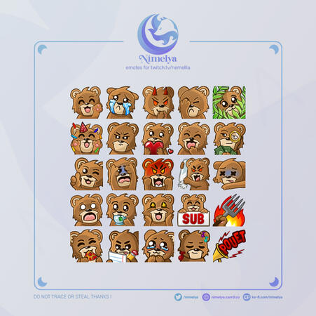 Emotes pour Nemellia